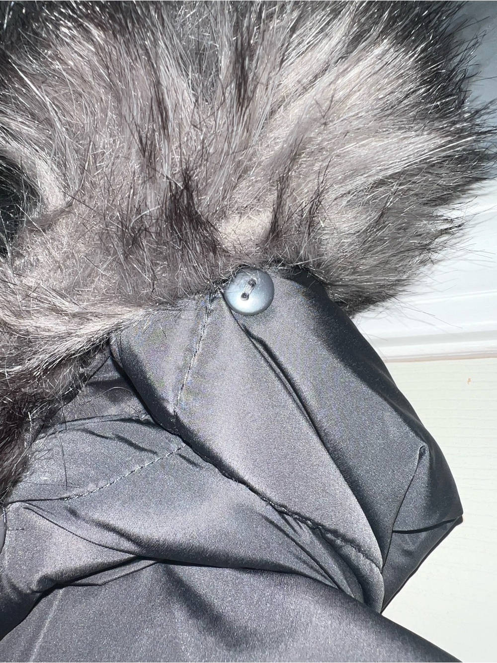 Maurices faux fur trim puffer jacket coat - Picture 7 of 10